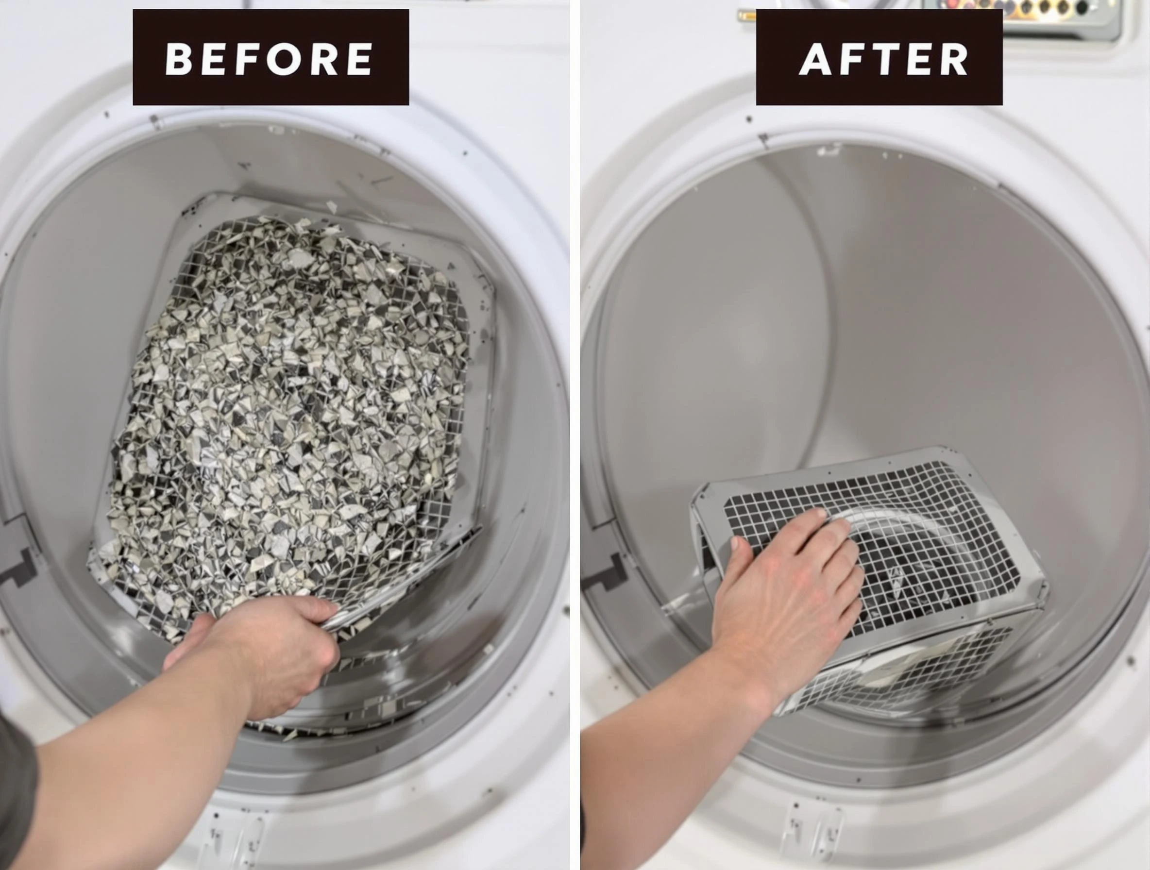 Professional lint trap cleaning by Coolidge Dryer Vent Cleaning in Coolidge