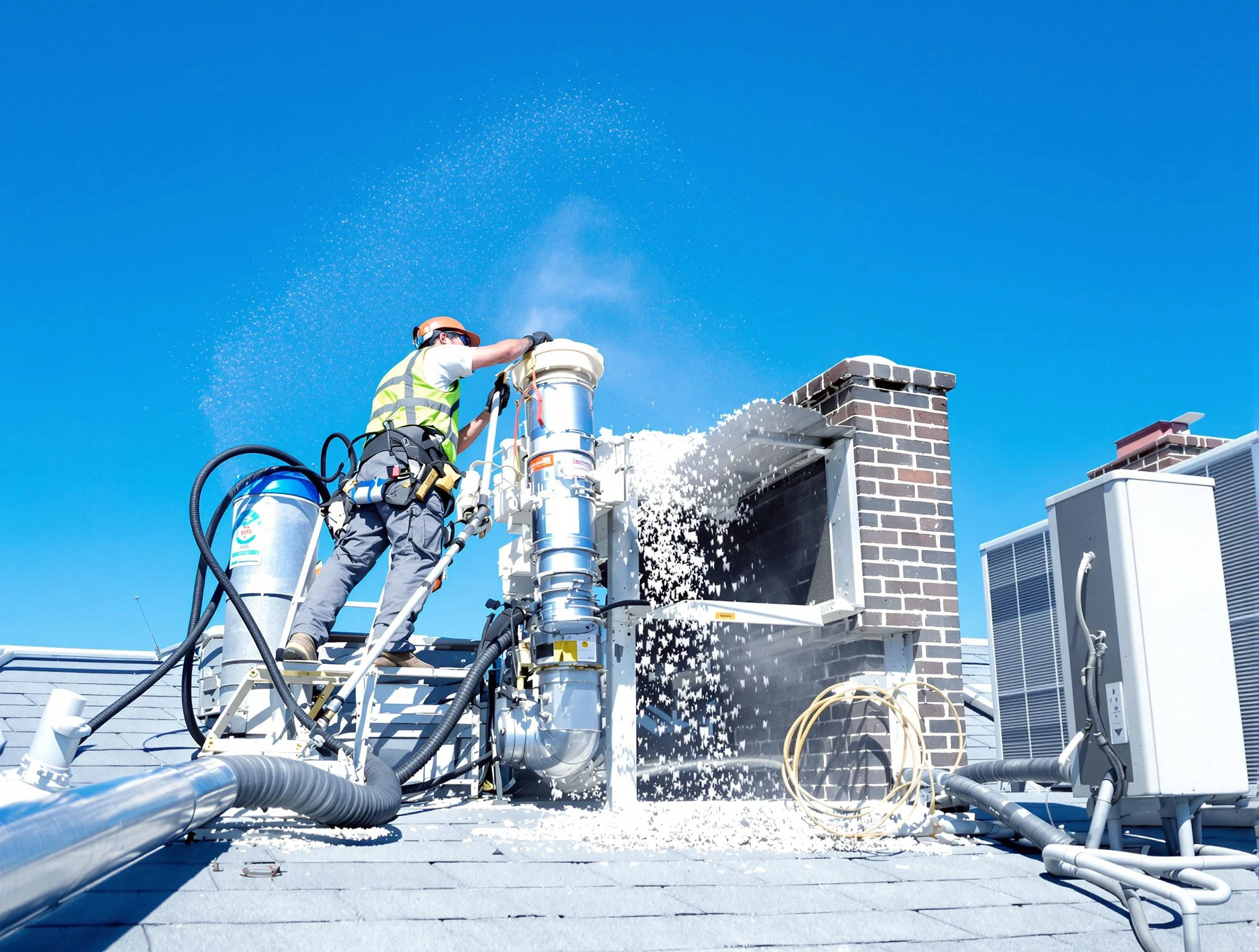 Expert roof dryer vent cleaning by Coolidge Dryer Vent Cleaning in Coolidge