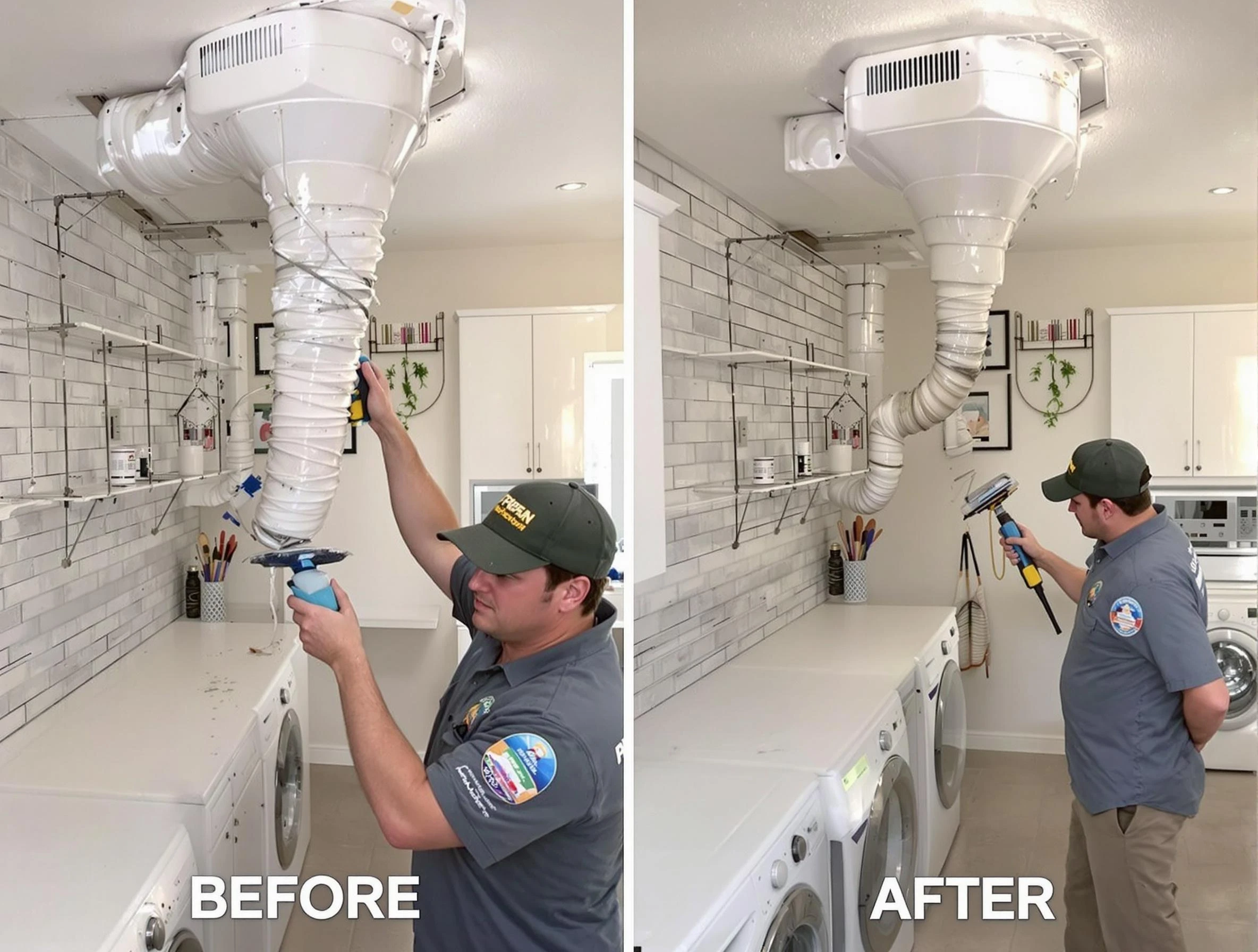 Professional dryer exhaust vent cleaning by Coolidge Dryer Vent Cleaning in Coolidge