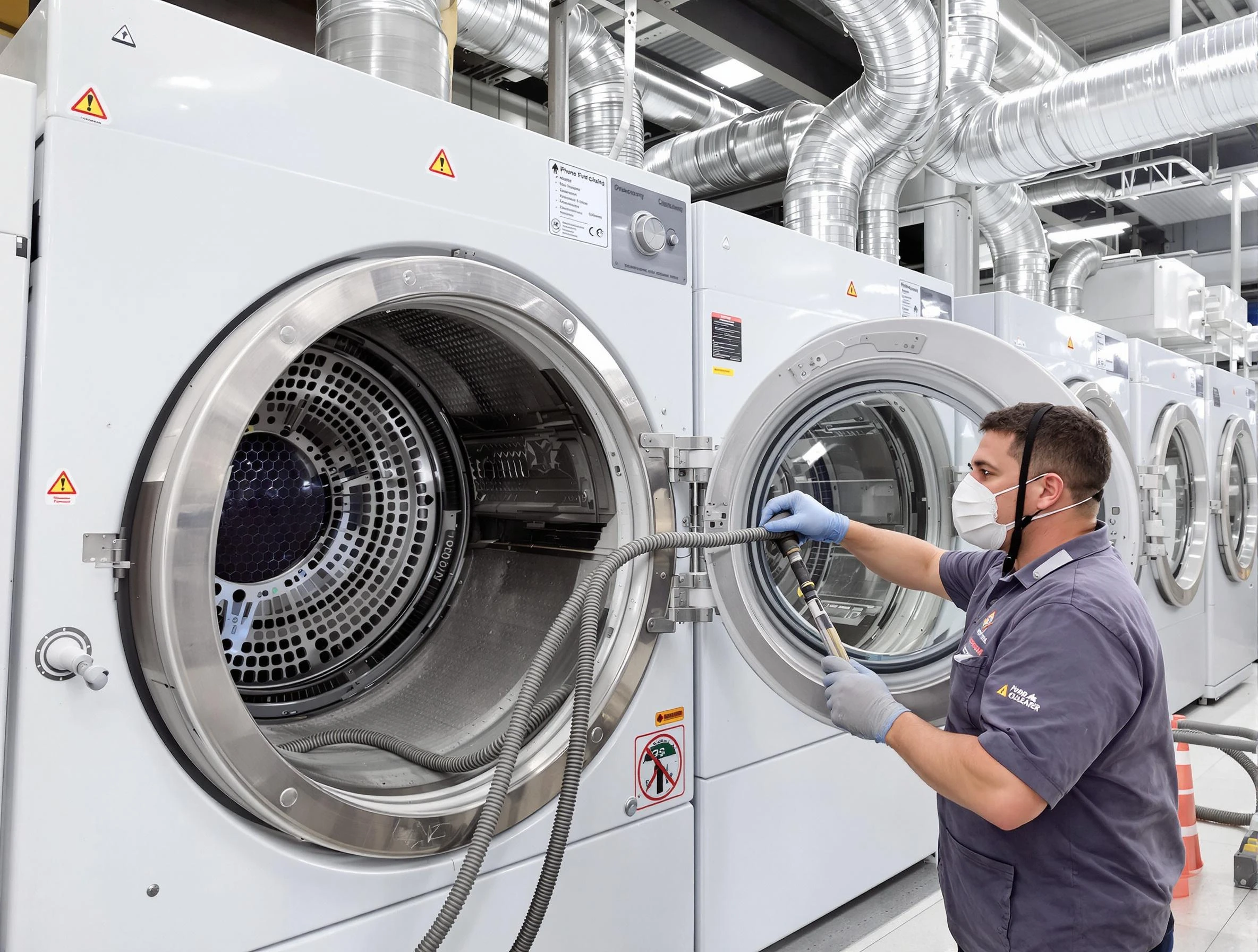 Industrial-grade dryer vent cleaning by Coolidge Dryer Vent Cleaning in Coolidge